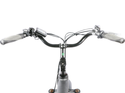 DJ Super Bike has an adjustable handlebar with thumb throttle and 5-level pedal assist