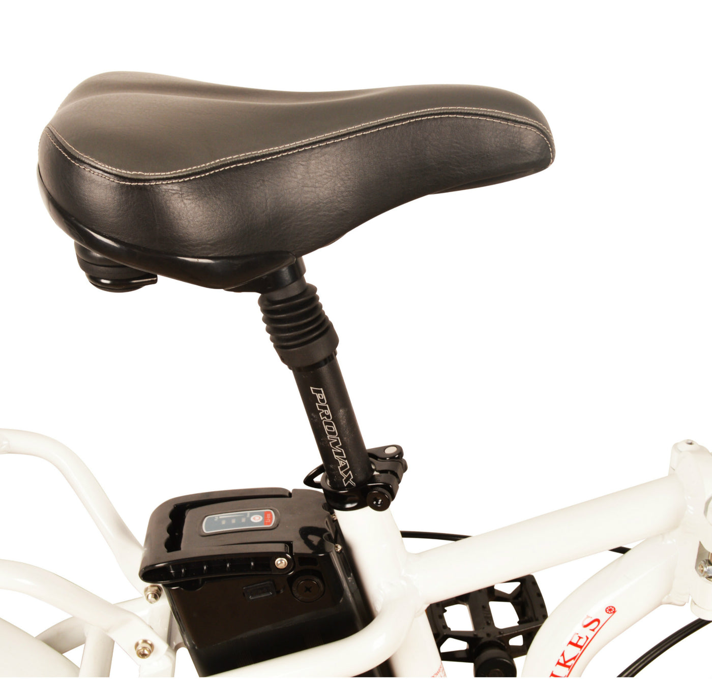 DJ Folding Bike, electric folding fat bike with quick release shock absorbing adjustable seat