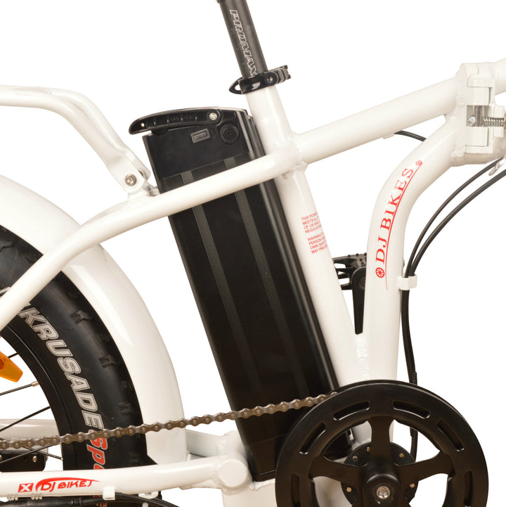 dj fat bike 750w 48v 13ah power electric bicycle Folding Electric Bike